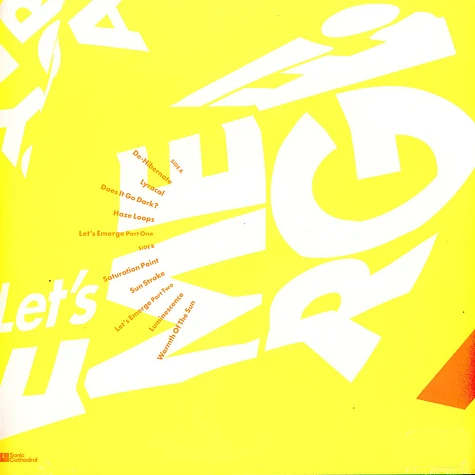 Pye Corner Audio - Let's Emerge Translucent Yellow Vinyl Edition