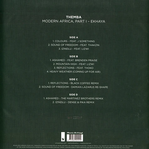 Themba - Modern Africa, Part 1 Ekhaya Translucent Red Vinyl Edition