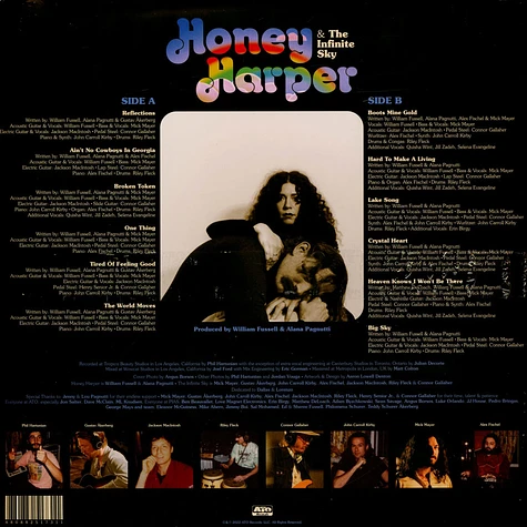 Honey Harper - Honey Harper & The Infinite Sky Colored Vinyl Edition