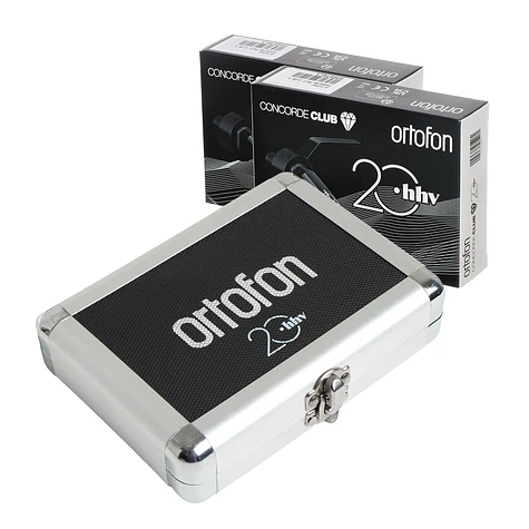 Ortofon - Concorde MkII CLUB Twin & Flight Case CC Twin MkII Bundle - 20 Years HHV Edition