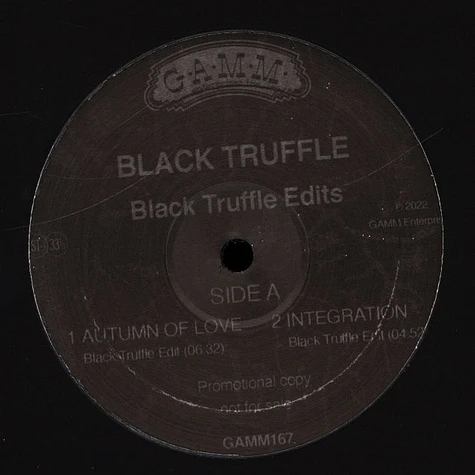 Black Truffle - Edits