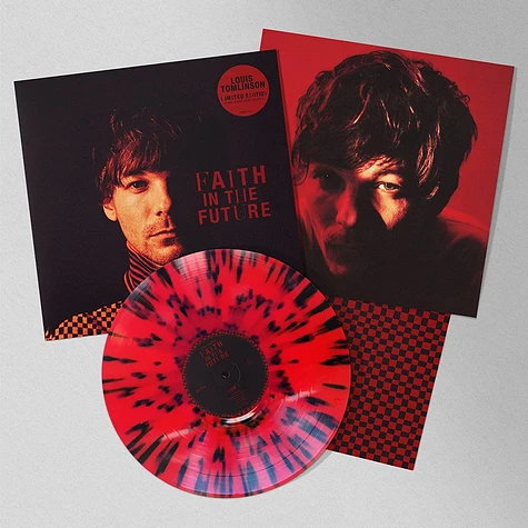 Louis Tomlinson - Faith In The Future (Black And Red Splatter with Sig –  Rustic Records