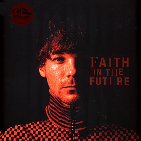 Louis Tomlinson - Faith In The Future Opaque Black & Transparent Red Splatter Vinyl Edition