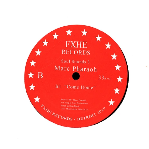 Marc Pharaoh - Soul Sounds 3 Black Vinyl Edition