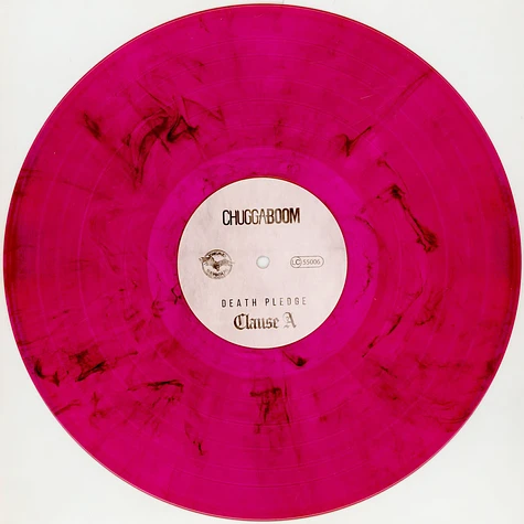 Chuggaboom - Death Pledge Purple Black Marble Vinyl Edition
