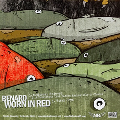 Benard / Worn In Red - Midieval Knievel / A Prostitute That Caters Exclusively To Clowns / Vital Joys