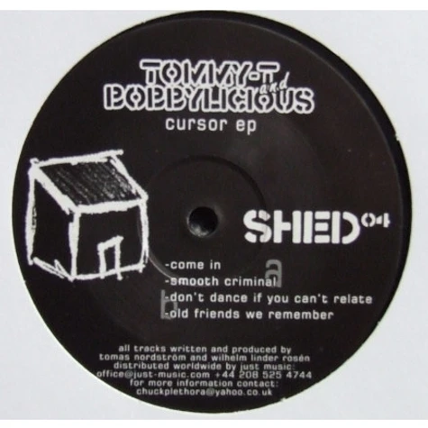 Tommy-T And Bobbylicious - Cursor EP