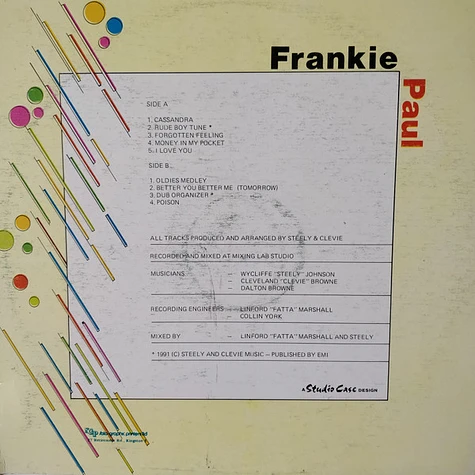 Frankie Paul - The Veteran