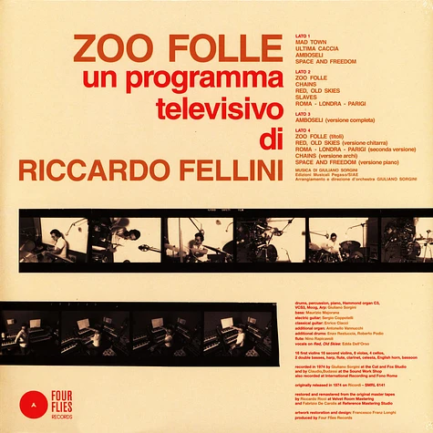 Giuliano Sorgini - Zoo Folle Extended Reissue