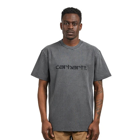 Carhartt WIP - S/S T-Shirt Garment Duster HHV | (Black Dyed)