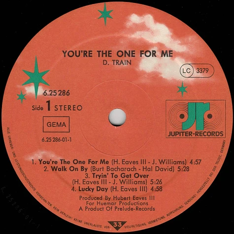 D-Train - You're The One For Me