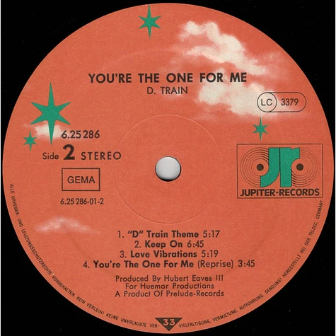 D-Train - You're The One For Me