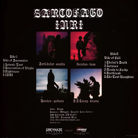Sarcofago - Inri