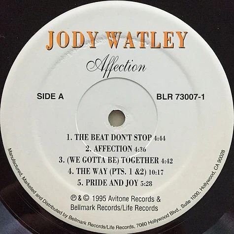 Jody Watley - Affection