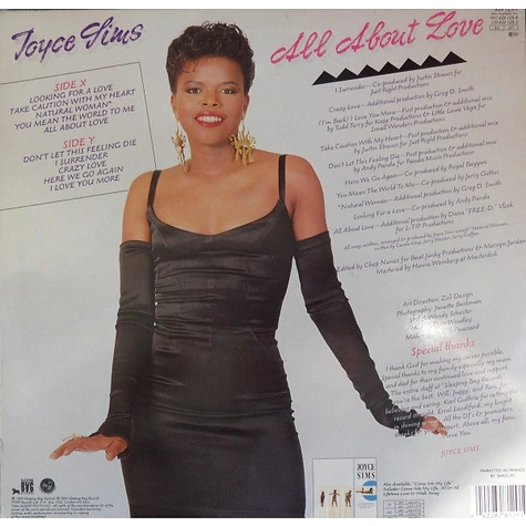 Joyce Sims - All About Love