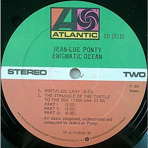 Jean-Luc Ponty - Enigmatic Ocean