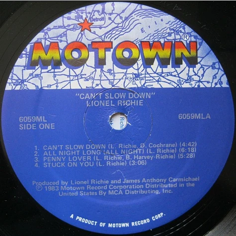 Lionel Richie - Can't Slow Down