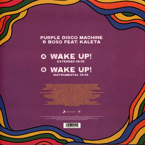 Purple Disco Machine & Bosq - Wake Up! Feat. Kaleta