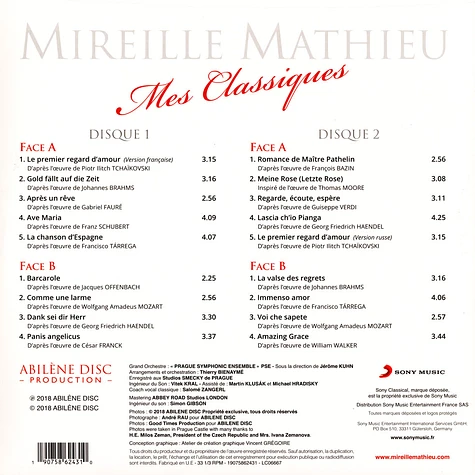 Mireille Mathieu - Mes Classiques