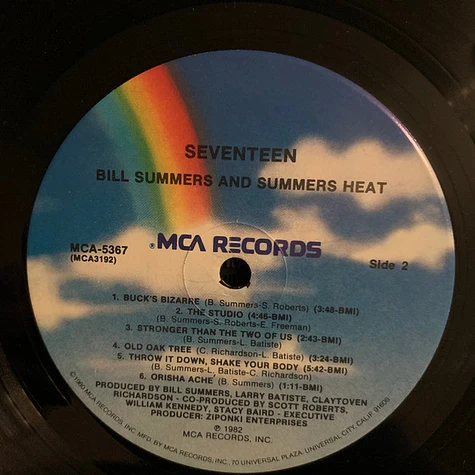 Bill Summers & Summers Heat - Seventeen