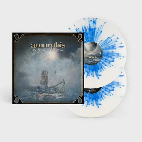 Amorphis - The Beginning Of Times White & Blue Vinyl Edition