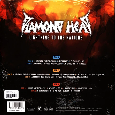 Diamond Head - Lightning To The Nations The White Album