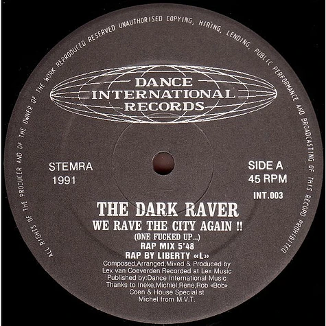 The Dark Raver - One Fucked Up...