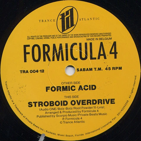 Formicula 4 - Formic Acid