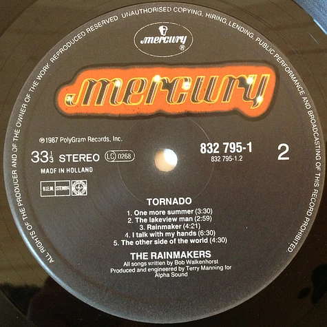 The Rainmakers - Tornado