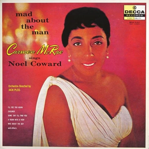 Carmen McRae - Mad About The Man, Carmen McRae Sings Noel Coward