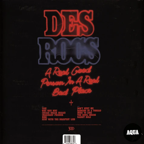 Des Rocs - Real Good Person In A Real Bad Place Blue Vinyl Edition