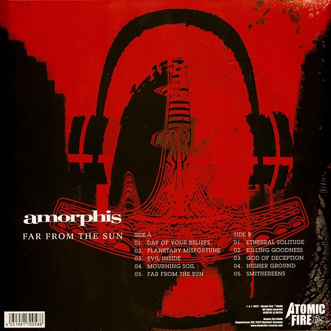 Amorphis - Far From The Sun Transparent Red & Blue Marbled Vinyl Edition