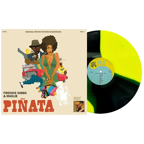 Freddie Gibbs & Madlib - Pinata: The 1974 Version Yellow & Black Vinyl Edition