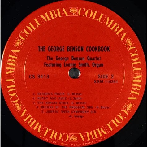 The George Benson Quartet Featuring Lonnie Smith - The George Benson Cookbook