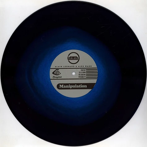 LAWA (Leonard Alain Wank Alex) - Manipulation Blue / Black Vinyl Edition