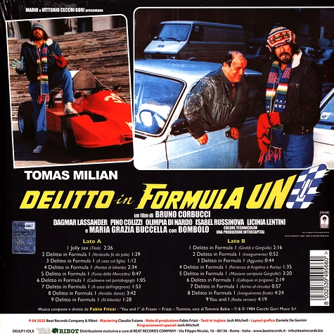 Fabio Frizzi - Delitto In Formula Uno