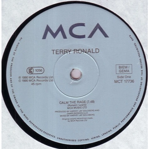 Terry Ronald - Calm The Rage