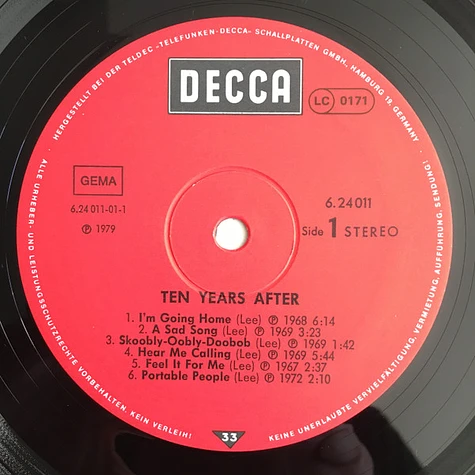 Ten Years After - Ten Years After