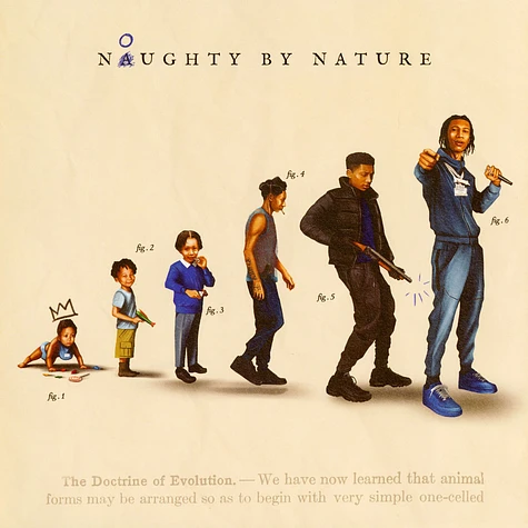 Digga D - Noughty By Nature Transparent Blue Vinyl Edition
