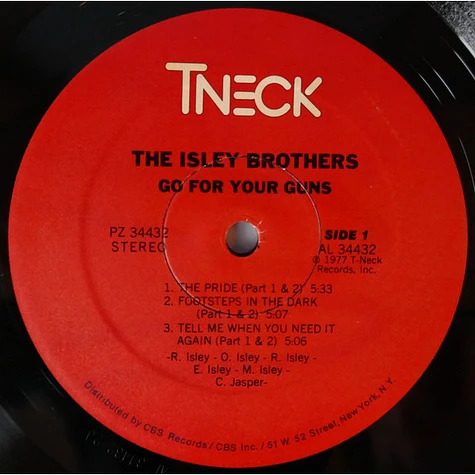 The Isley Brothers - Go For Your Guns