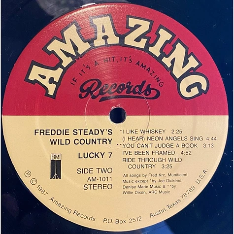 Freddie Steady's Wild Country - Lucky 7