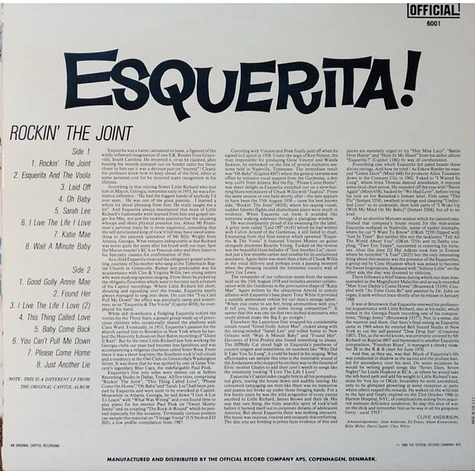 Esquerita - Rockin' The Joint