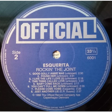 Esquerita - Rockin' The Joint