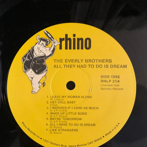 Everly Brothers - All They Had To Do Was Dream