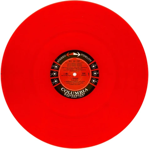 Original Broadway Cast - West Side Story Translucent Red Vinyl Edition