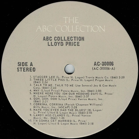 Lloyd Price - The ABC Collection