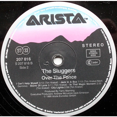 The Sluggers - Over The Fence