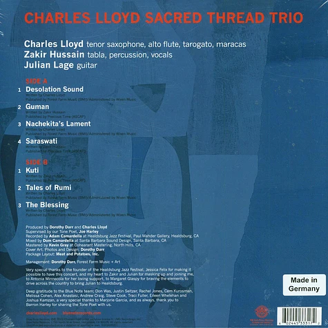 Charles Lloyd - Sacred Thread
