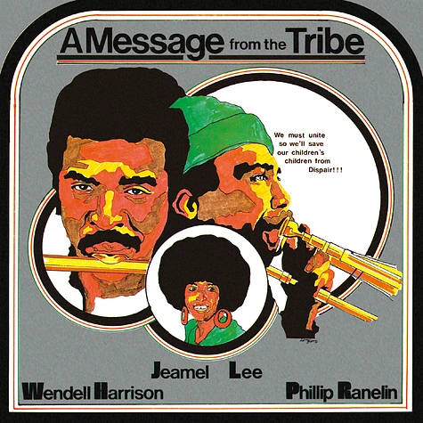 Wendell Harrison & Phil Ranelin - A Message From The Tribe Box Set Cover Design B
