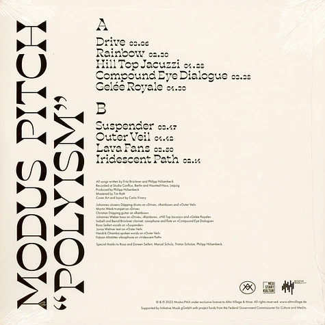 Modus Pitch - Polyism Black Vinyl Ediiton